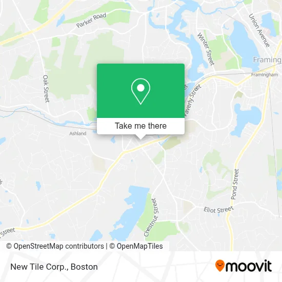 New Tile Corp. map