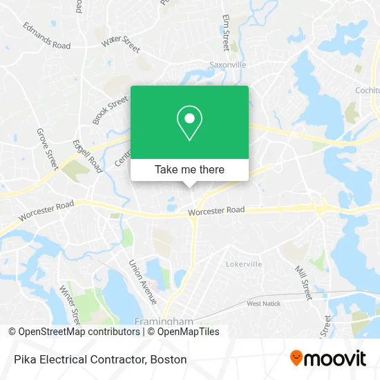 Pika Electrical Contractor map