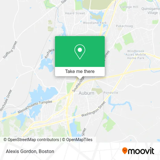 Alexis Gordon map