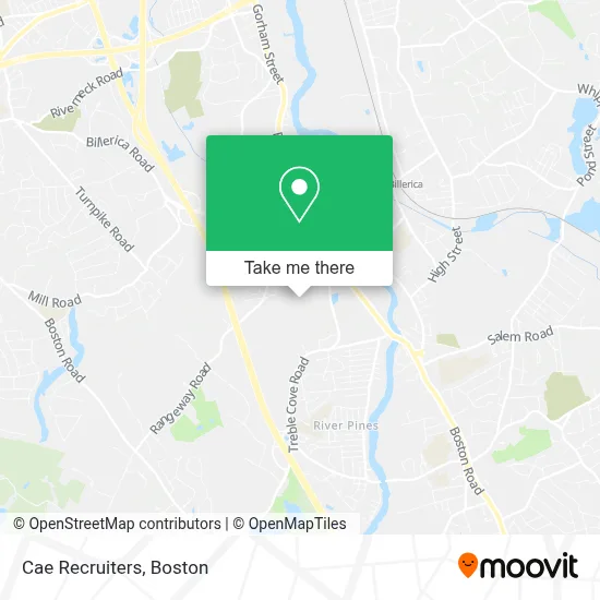 Cae Recruiters map
