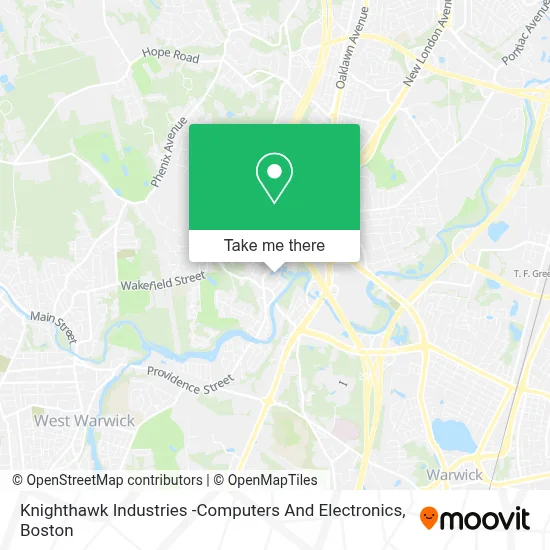 Knighthawk Industries -Computers And Electronics map