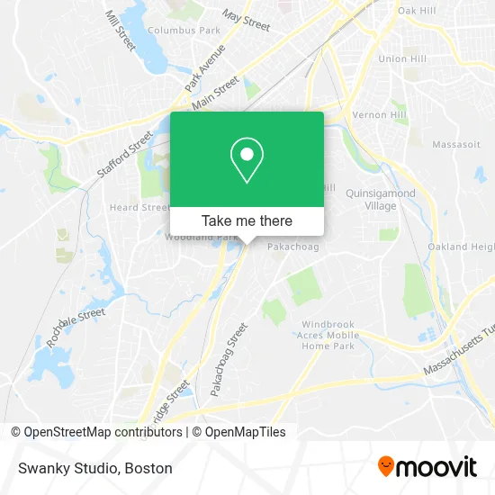 Swanky Studio map
