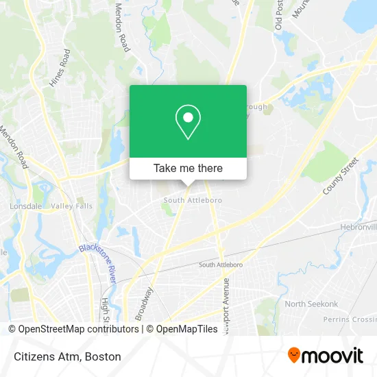 Citizens Atm map