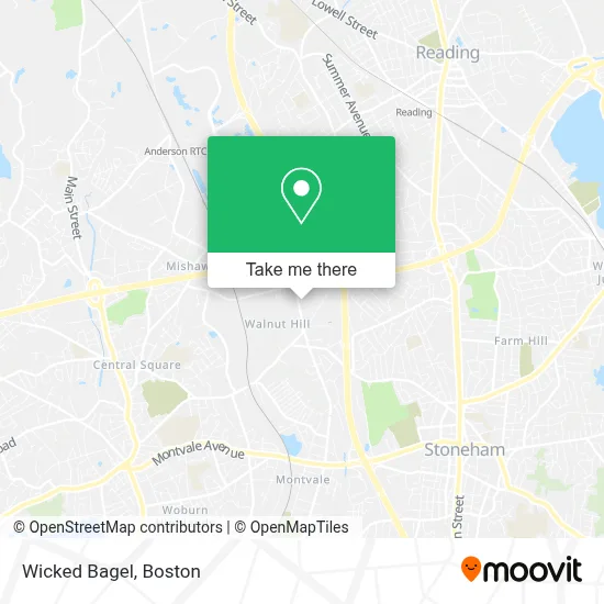 Wicked Bagel map