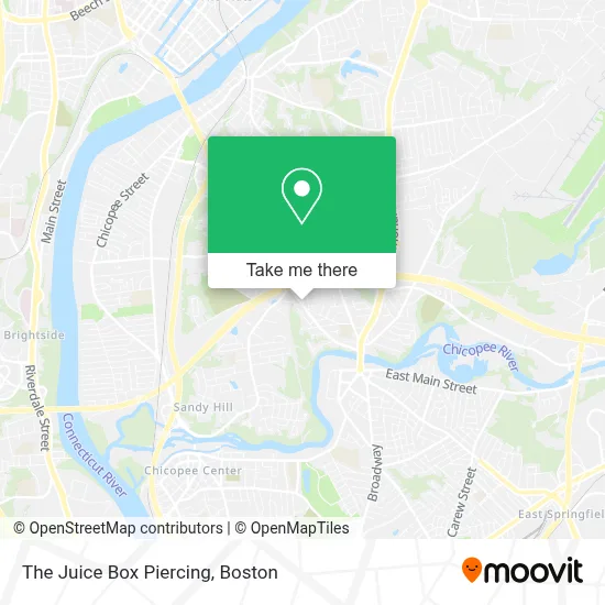 The Juice Box Piercing map