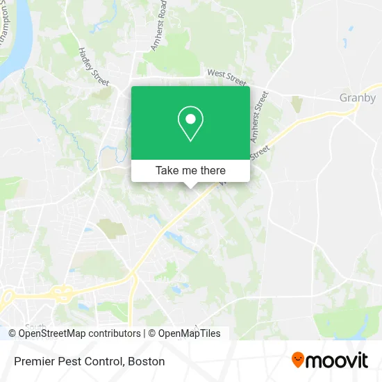 Premier Pest Control map