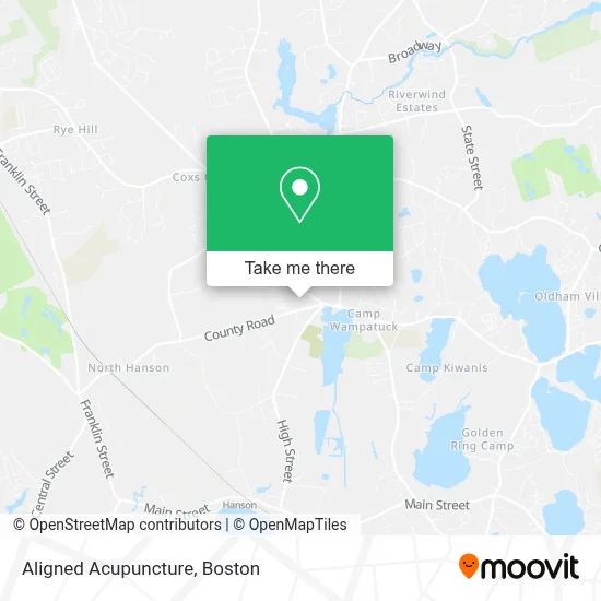 Aligned Acupuncture map