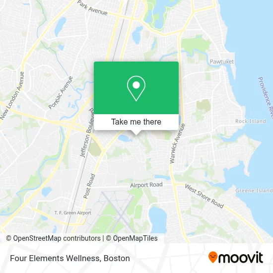 Four Elements Wellness map