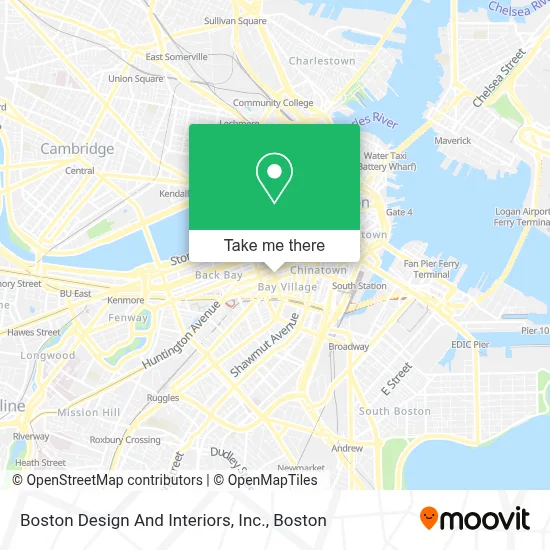 Boston Design And Interiors, Inc. map
