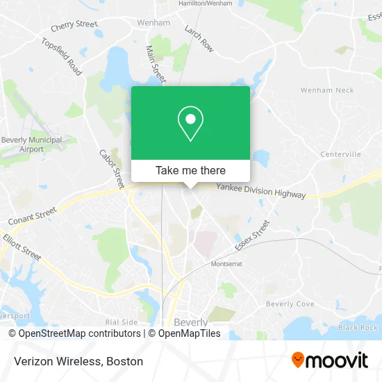 Verizon Wireless map