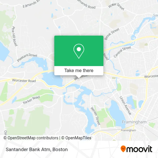 Santander Bank Atm map