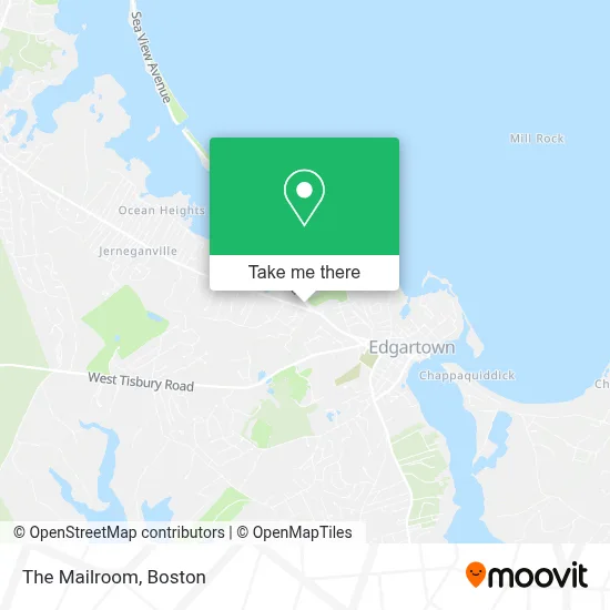 The Mailroom map