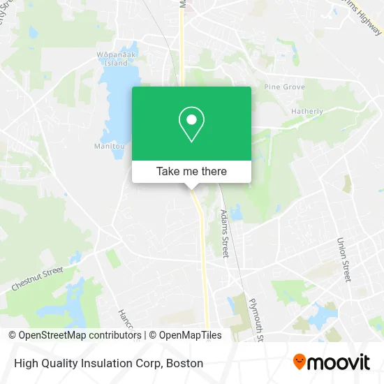 High Quality Insulation Corp map
