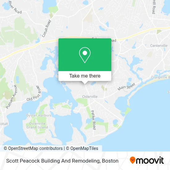 Scott Peacock Building And Remodeling map