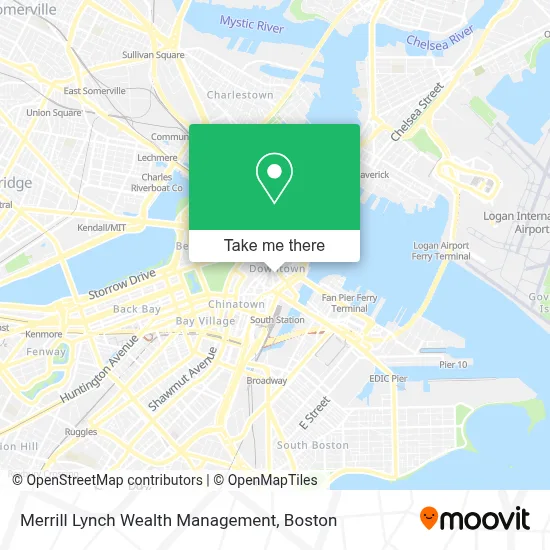 Merrill Lynch Wealth Management map
