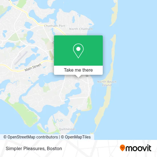 Simpler Pleasures map