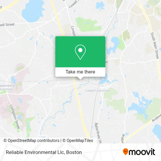 Reliable Environmental Llc map