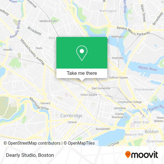Dearly Studio map