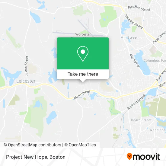 Project New Hope map