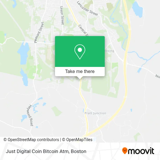 Just Digital Coin Bitcoin Atm map