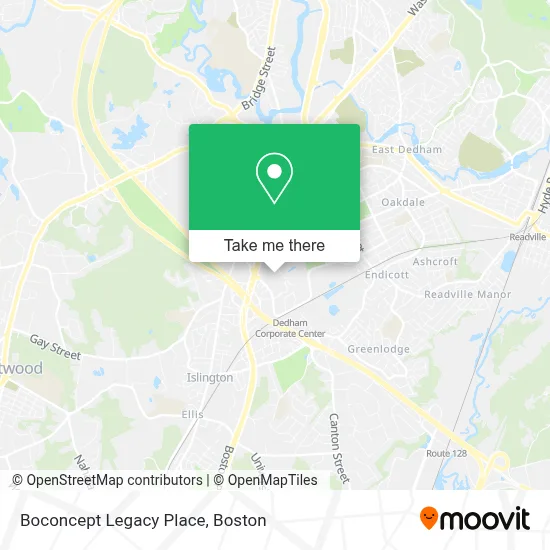 Boconcept Legacy Place map