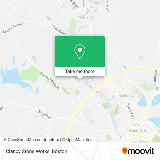 Clancy Stone Works map