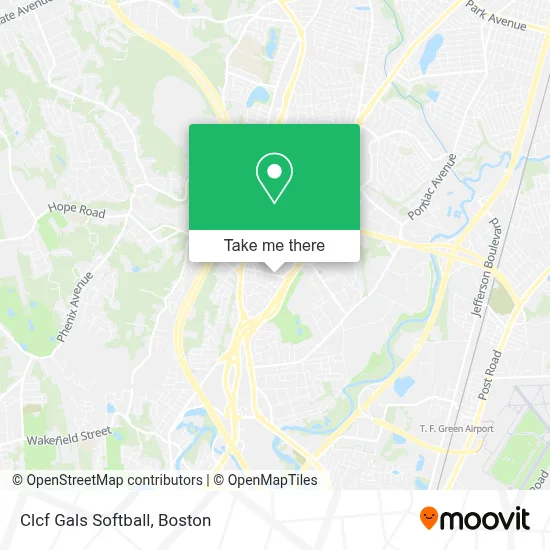 Clcf Gals Softball map