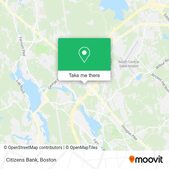 Citizens Bank map