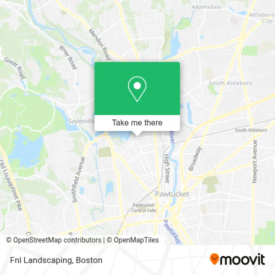 Fnl Landscaping map