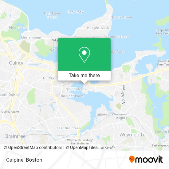 Calpine map