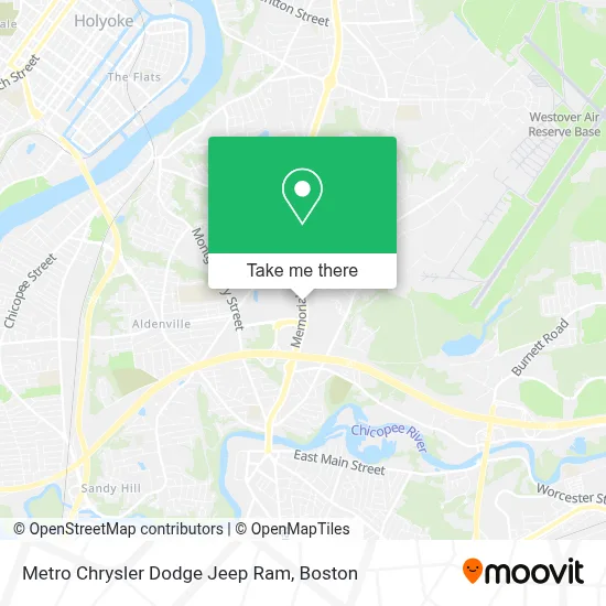 Metro Chrysler Dodge Jeep Ram map