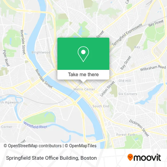 Springfield State Office Building map