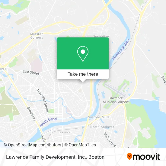 Lawrence Family Development, Inc. map