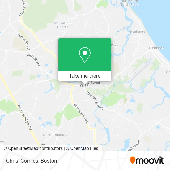 Chris' Comics map