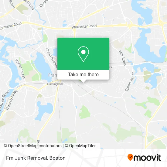 Fm Junk Removal map