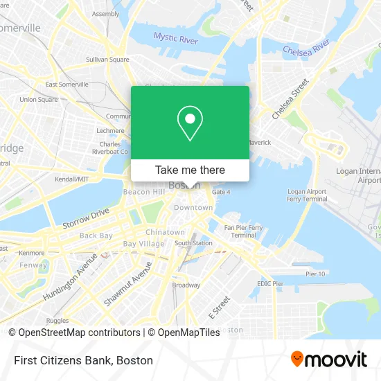 First Citizens Bank map