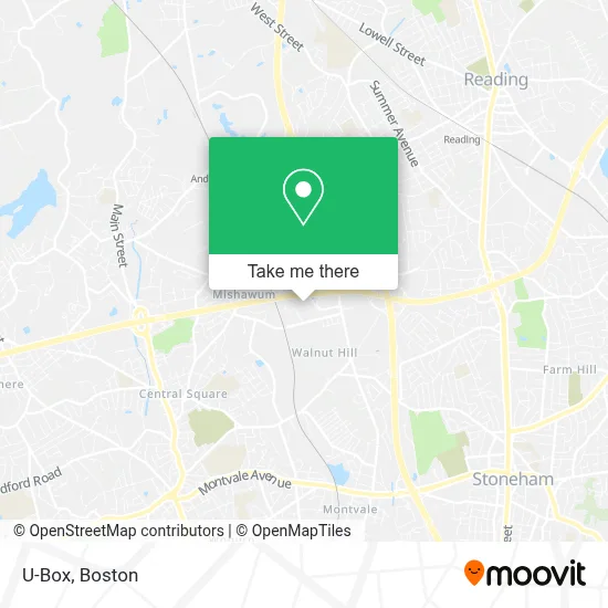 U-Box map