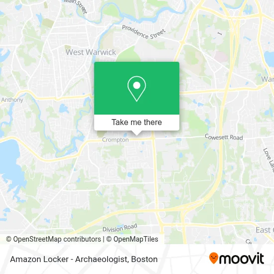 Amazon Locker - Archaeologist map