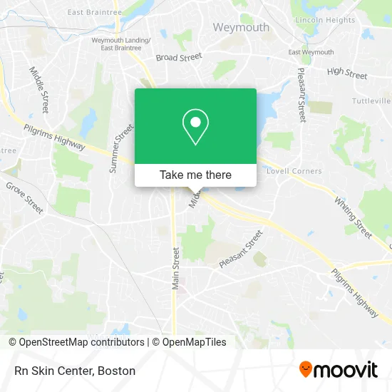 Rn Skin Center map