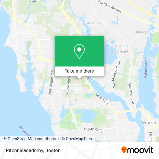 Ritennisacademy map