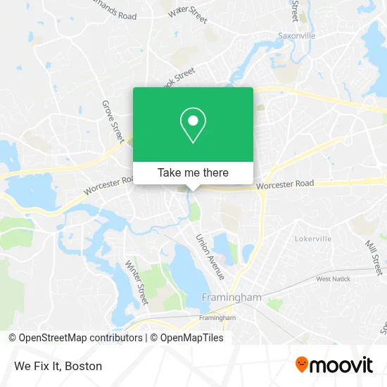 We Fix It map