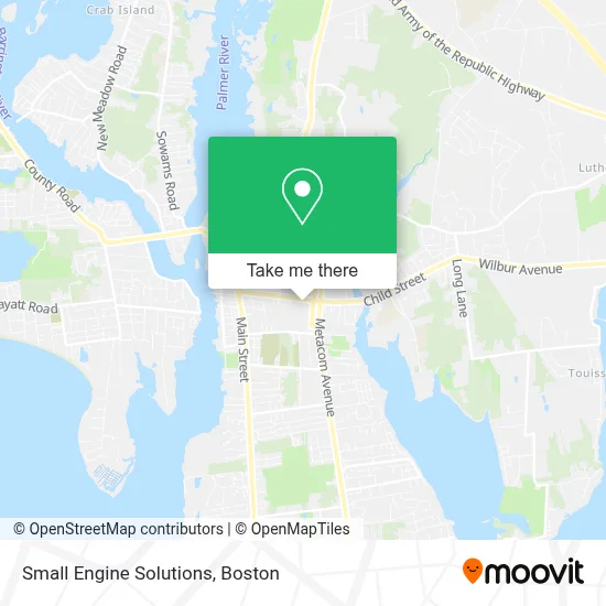 Small Engine Solutions map