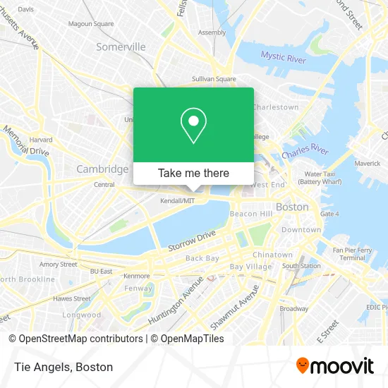 Tie Angels map