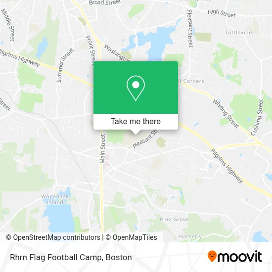 Rhrn Flag Football Camp map