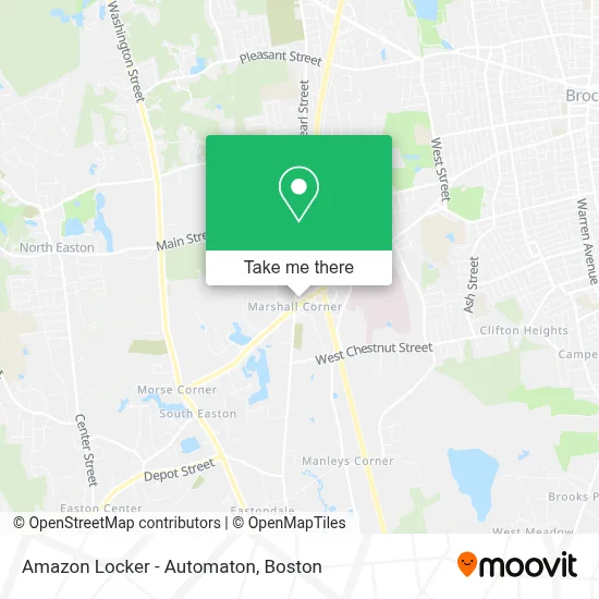 Amazon Locker - Automaton map