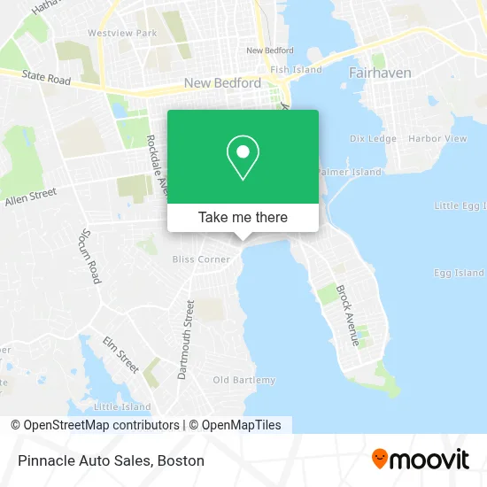 Pinnacle Auto Sales map