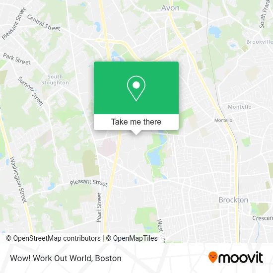 Wow! Work Out World map