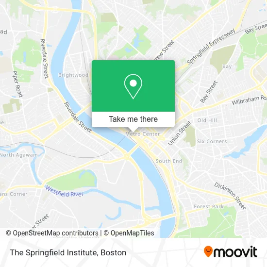 The Springfield Institute map
