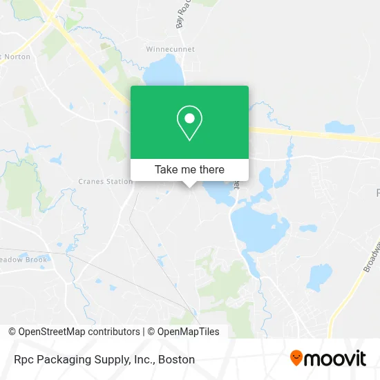 Rpc Packaging Supply, Inc. map
