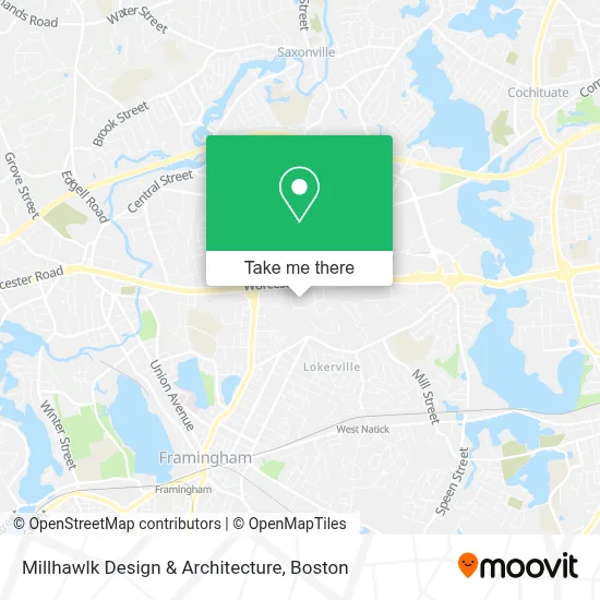 Millhawlk Design & Architecture map